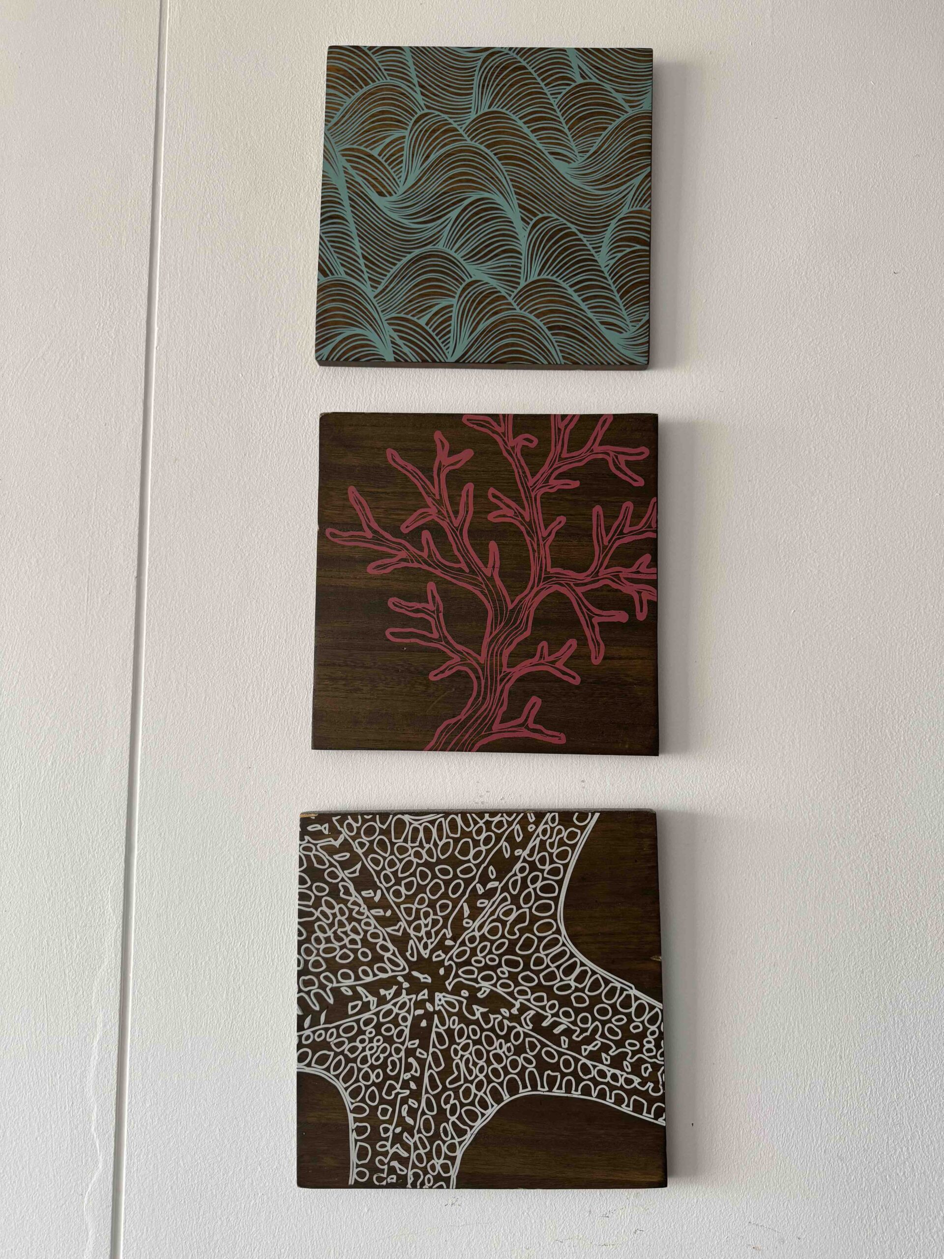 Juego de cuadros color